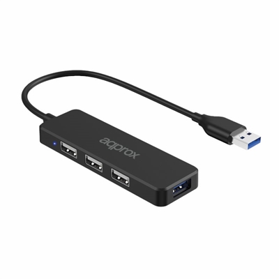 APPROX Adap USB Hub 3 ptos USB 2 0 1ptoUSB 3 0